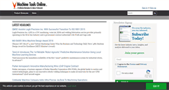 Desktop Screenshot of machinetoolsonline.com